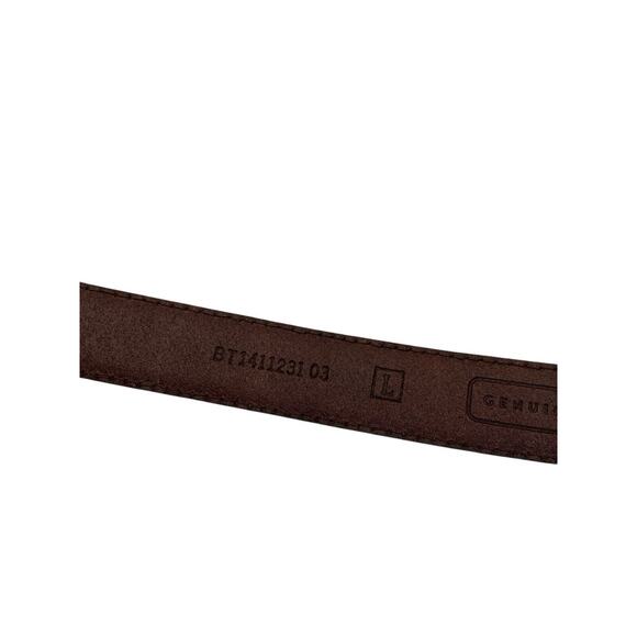 Fossil Brown Leather Women Belt Size Large main image 4
